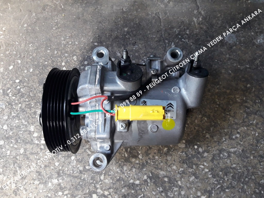 Peugeot 301 çıkma klima kompresörü
