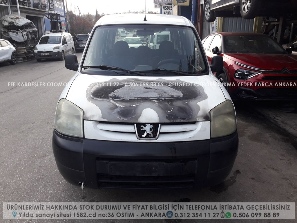 Peugeot partner çıkma yedek parça ankara