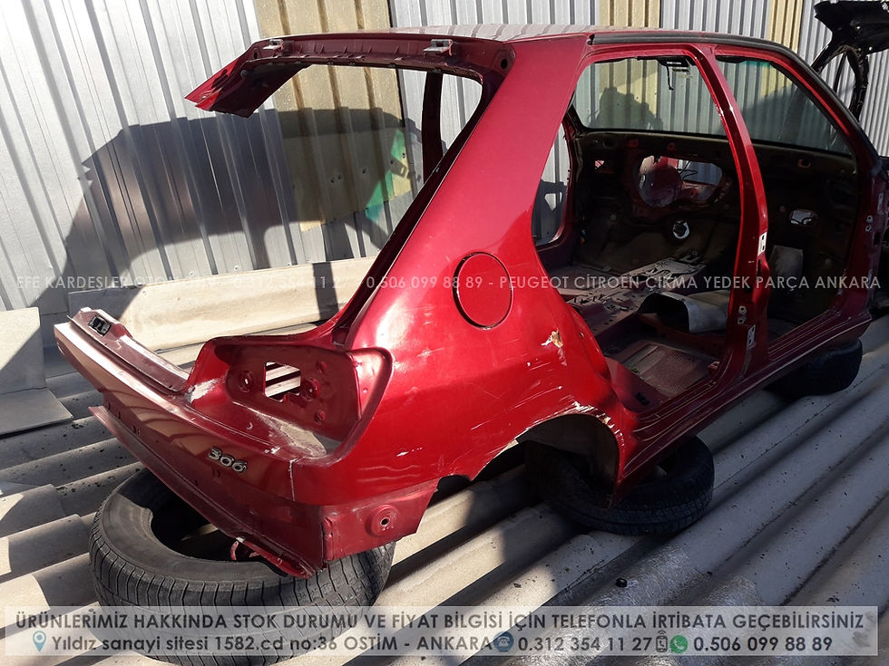 Peugeot 306 çıkma arka çamurluk