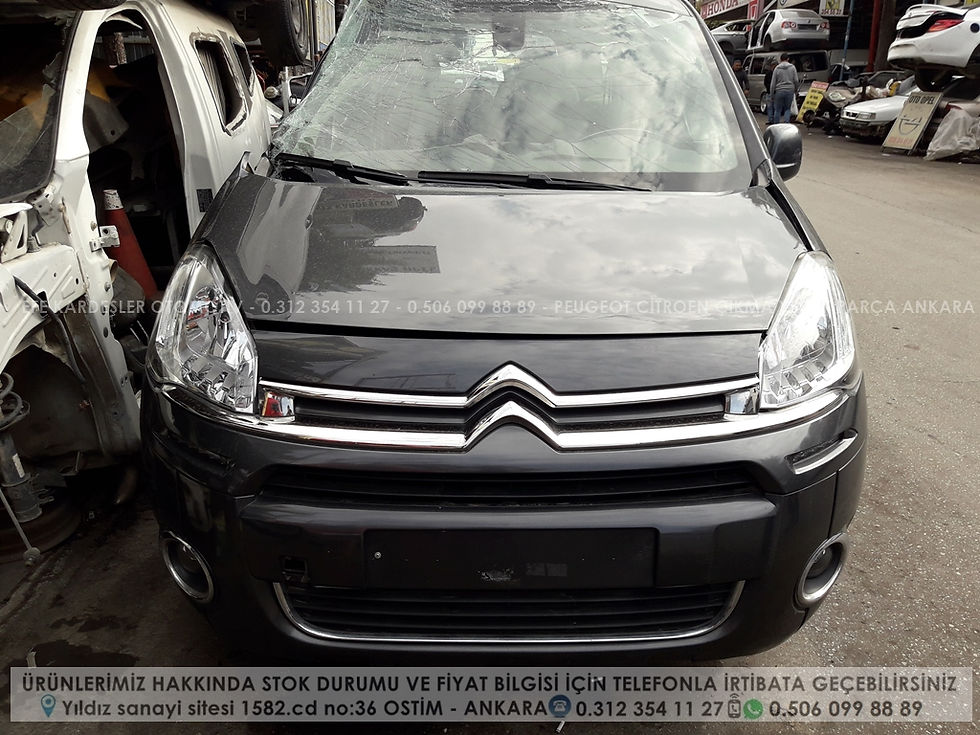 Citroen berlingo çıkma kaput tampon panel komple ön set