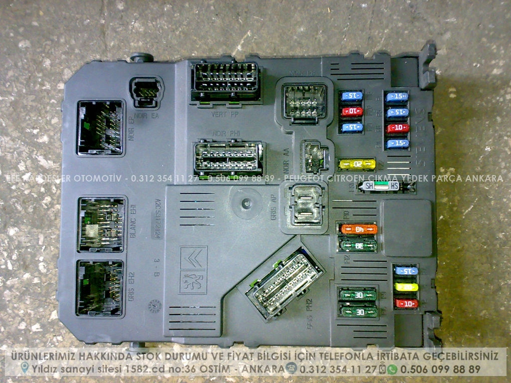 Peugeot 206 çıkma bsi beyni