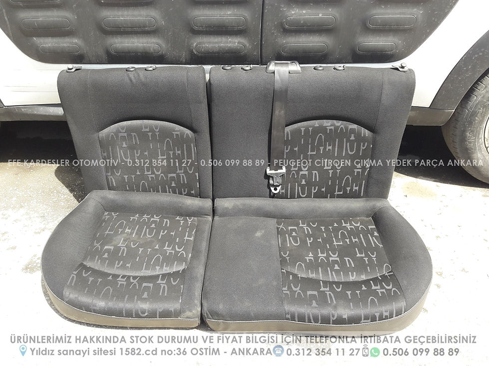 Küçük resim: Pejo 206 çıkma ön arka koltuk takımı