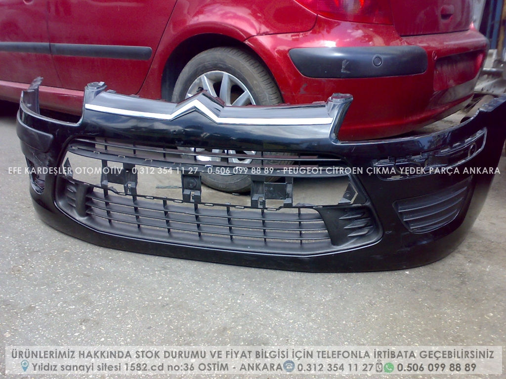 Citroen c4 çıkma ön tampon