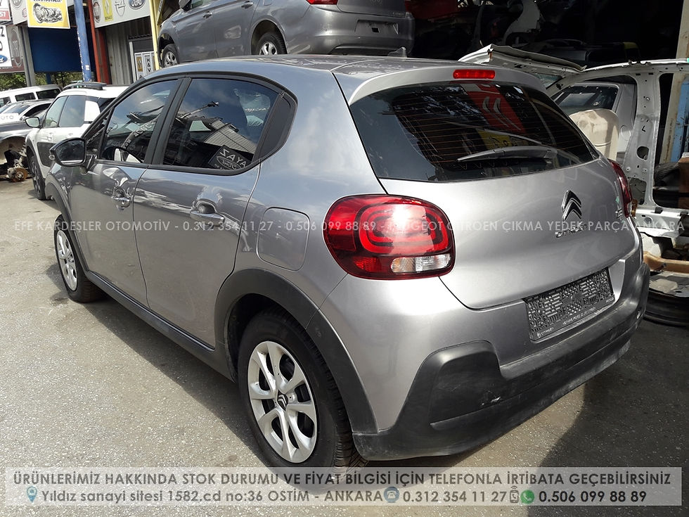 Küçük resim: Citroen c3 çıkma arka çamurluk panel komple B618 Kasa