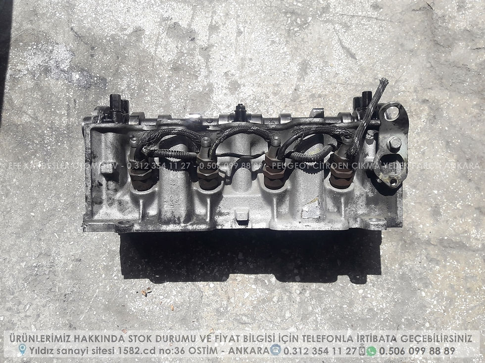 Citroen saxo 1.5 dizel çıkma silindir kapağı