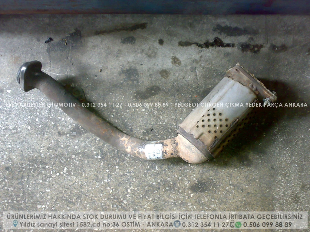 Citroen c3 benzinli çıkma katalizör