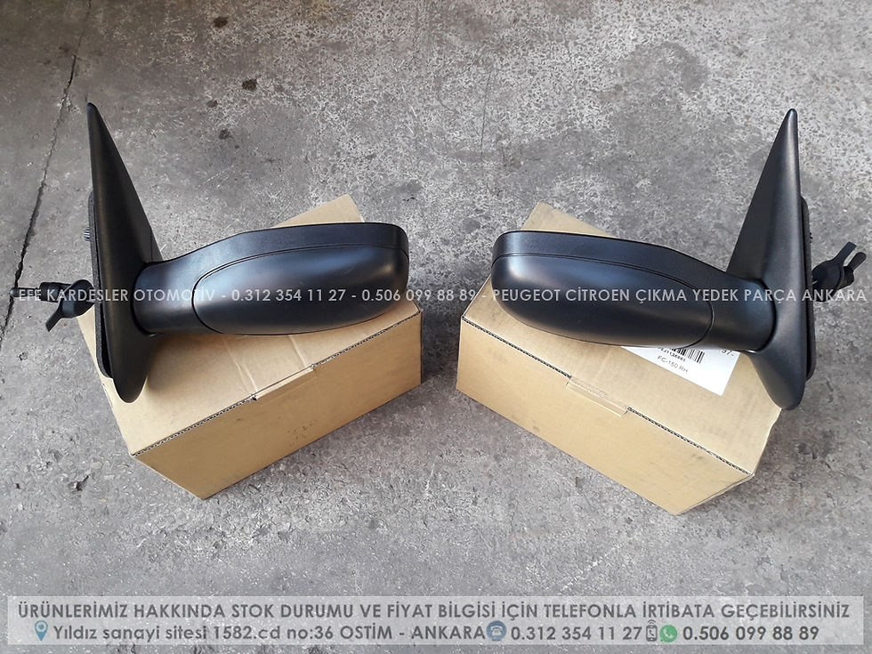 Peugeot 306 çıkma dikiz aynası manuel