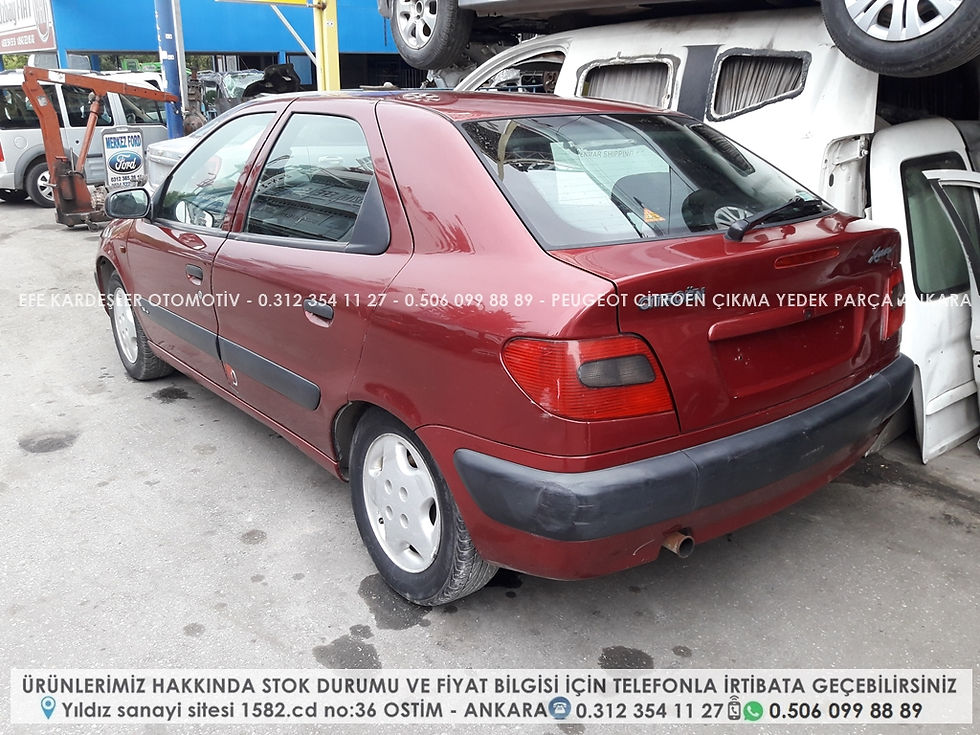 Küçük resim: Citroen xsara çıkma parça ostim ankara