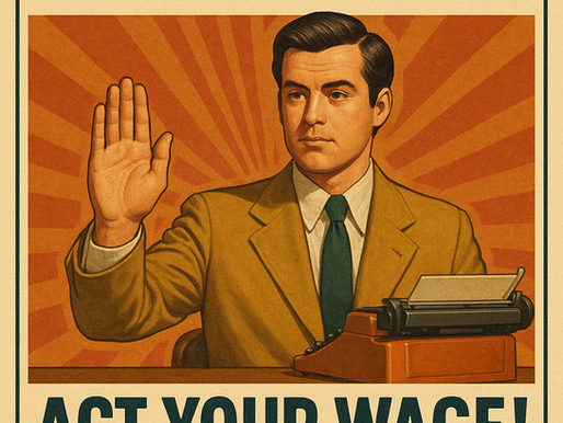 Act of Wage Poster