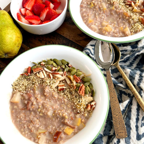 Buckwheat Pear Porridge