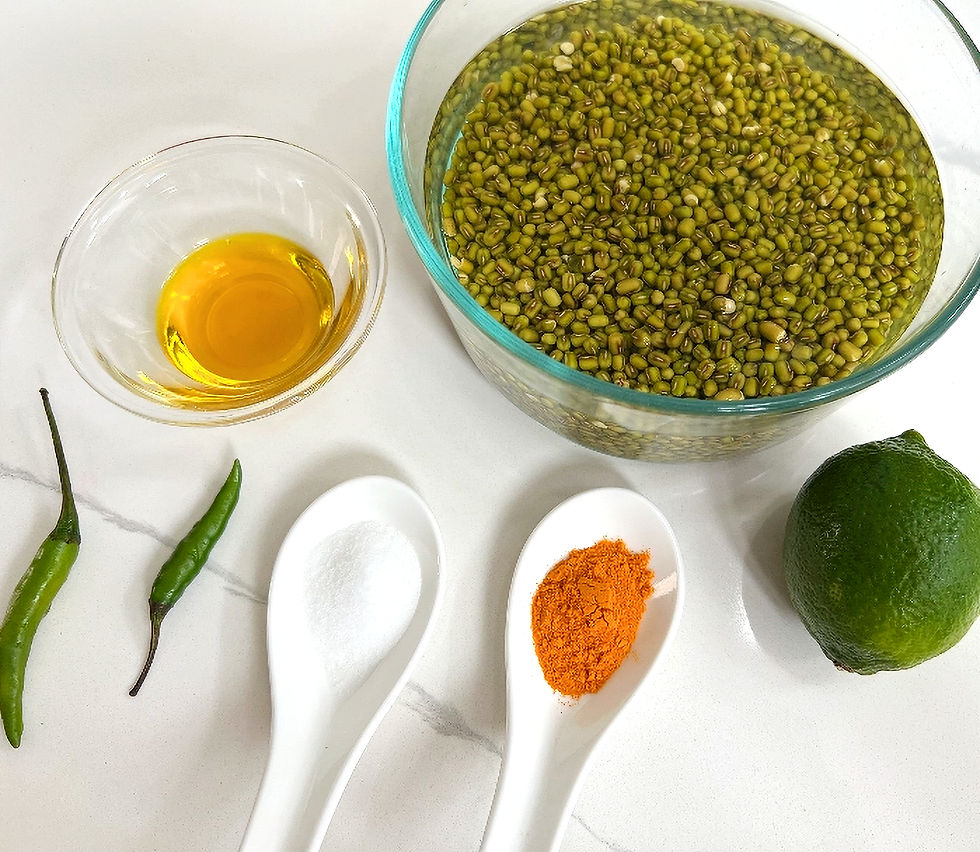 Moong Daal Sanna