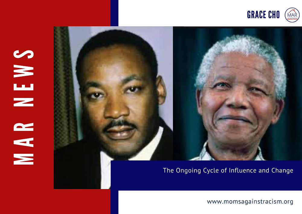 The connection between Martin Luther King Jr and Nelson Mandela