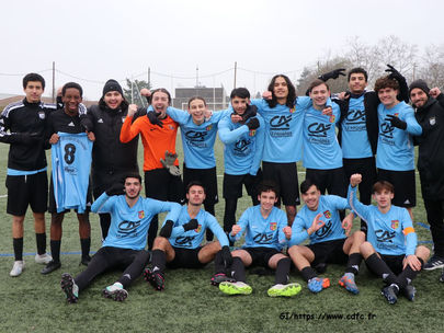 Qualification de nos U17 et U20 en coupe de Lyon et du Rhône.