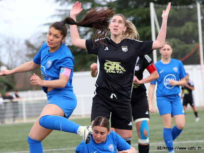 Nos féminines déroulent face à Bourg Péronnas
