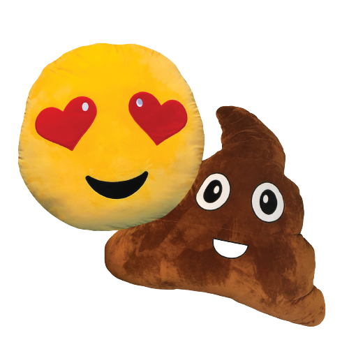 dollar tree emoji pillows