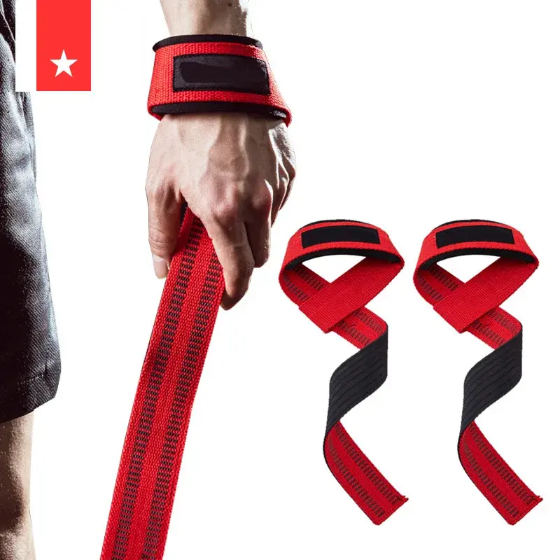 Gym Straps Anti-Skid Weightlifting Lifting Wraps