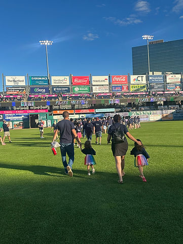Choose Kindness Kenzie's Camp YMCA camp hazen chester connecticut west hartford craniofacial awareness cleft happy fun smile hartford yard goats dunkin park