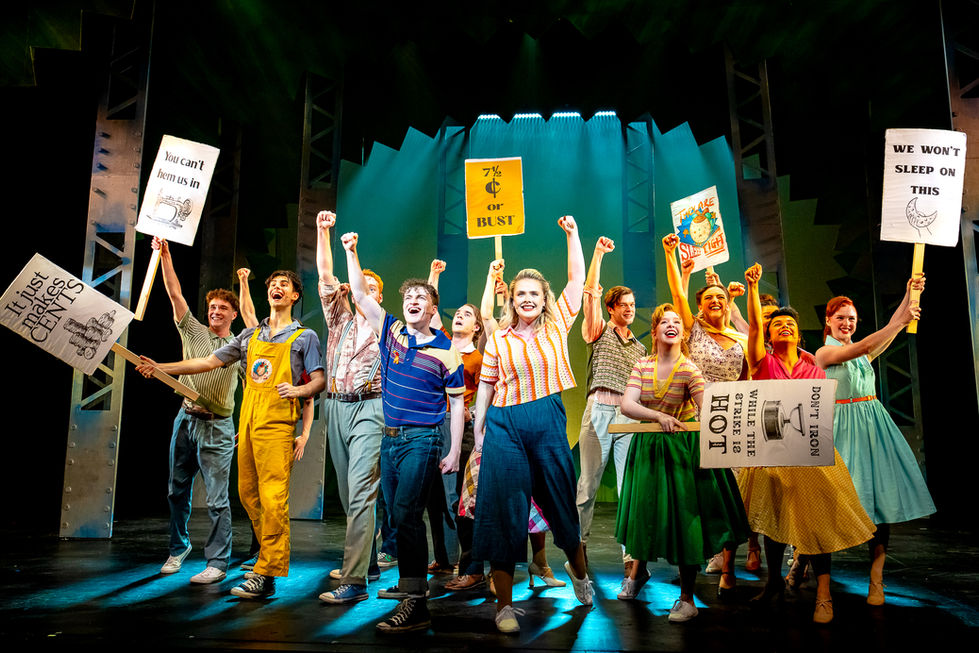 The Pajama Game - Photo Credit Steve Gregson