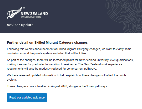 Read more on Immigration New Zealand's news centre