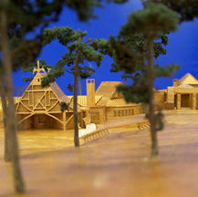 amh-Präsentationsmodell-Architektur-Modellbau, detailliertes Präsentationsmodell, Projektpräsentation, Architektur-Design, Modellbaukunst, Maßstab…