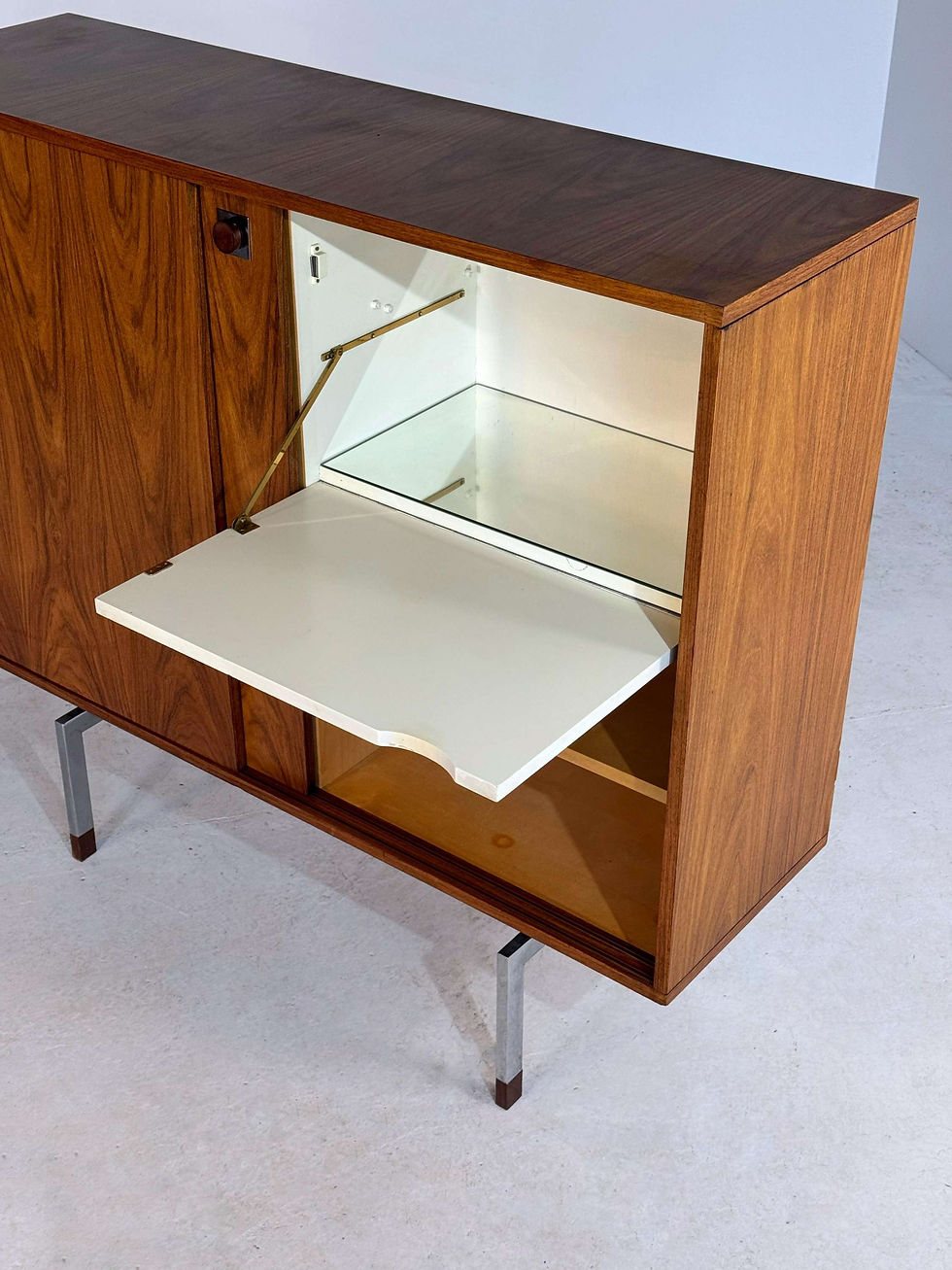 Thumbnail: Mid-Century Bar Cabinet in Palissander, Belform, 1950s