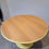 Thumbnail: Yellow round vintage diningtable 