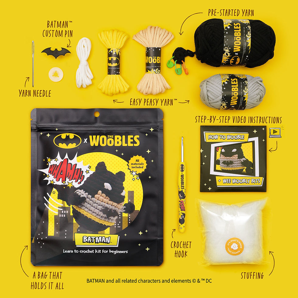 Thumbnail: The Woobles x Batman™ Crochet Kit