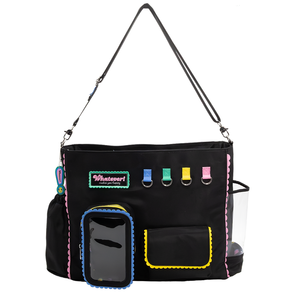 Thumbnail: Whatever! Makes You Happy Emotional Support Trinket Tote Bag