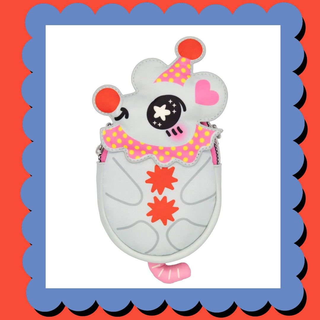 So Lazo Party Rat Mini Crossbody Bag Charm