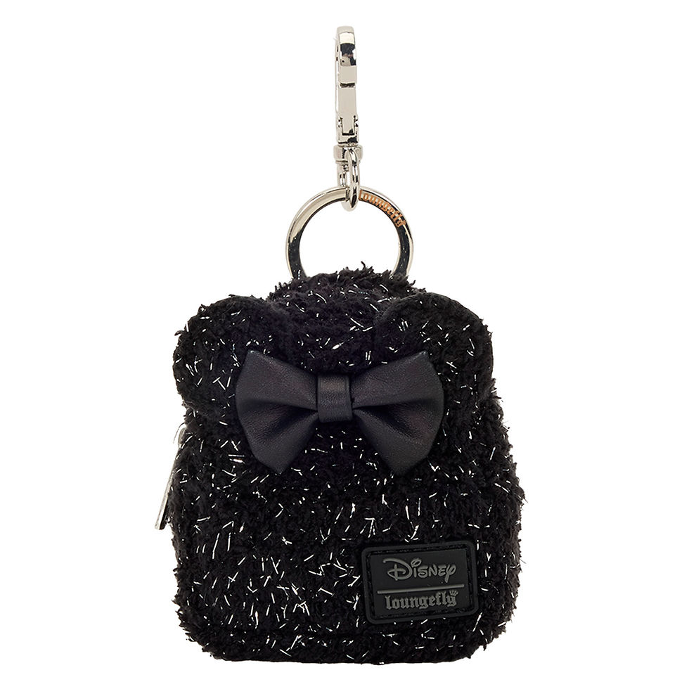 Thumbnail: Minnie Mouse Glitter Mystery Mini Backpack Keychain Charm