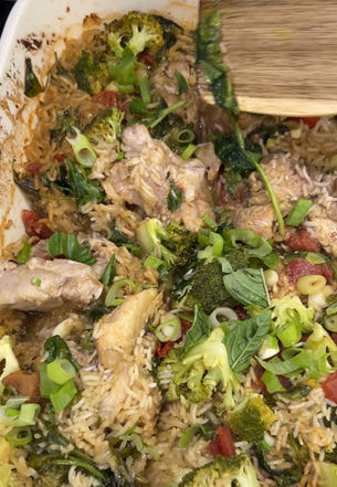 One Pan Thai Basil Chicken