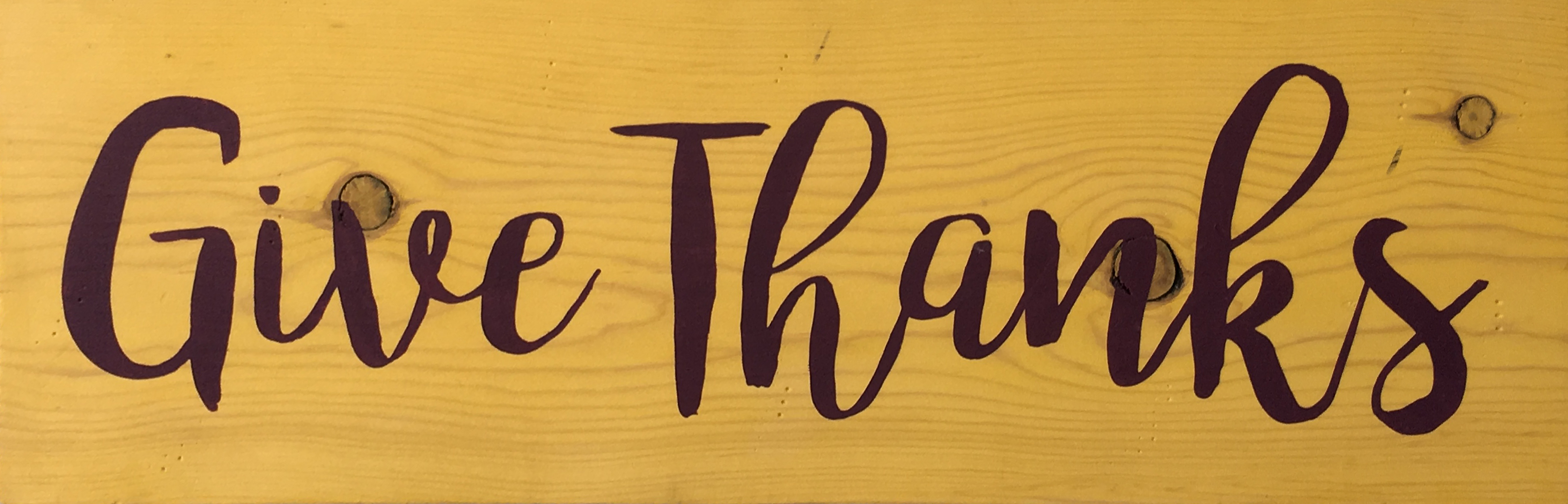 #69 Give Thanks