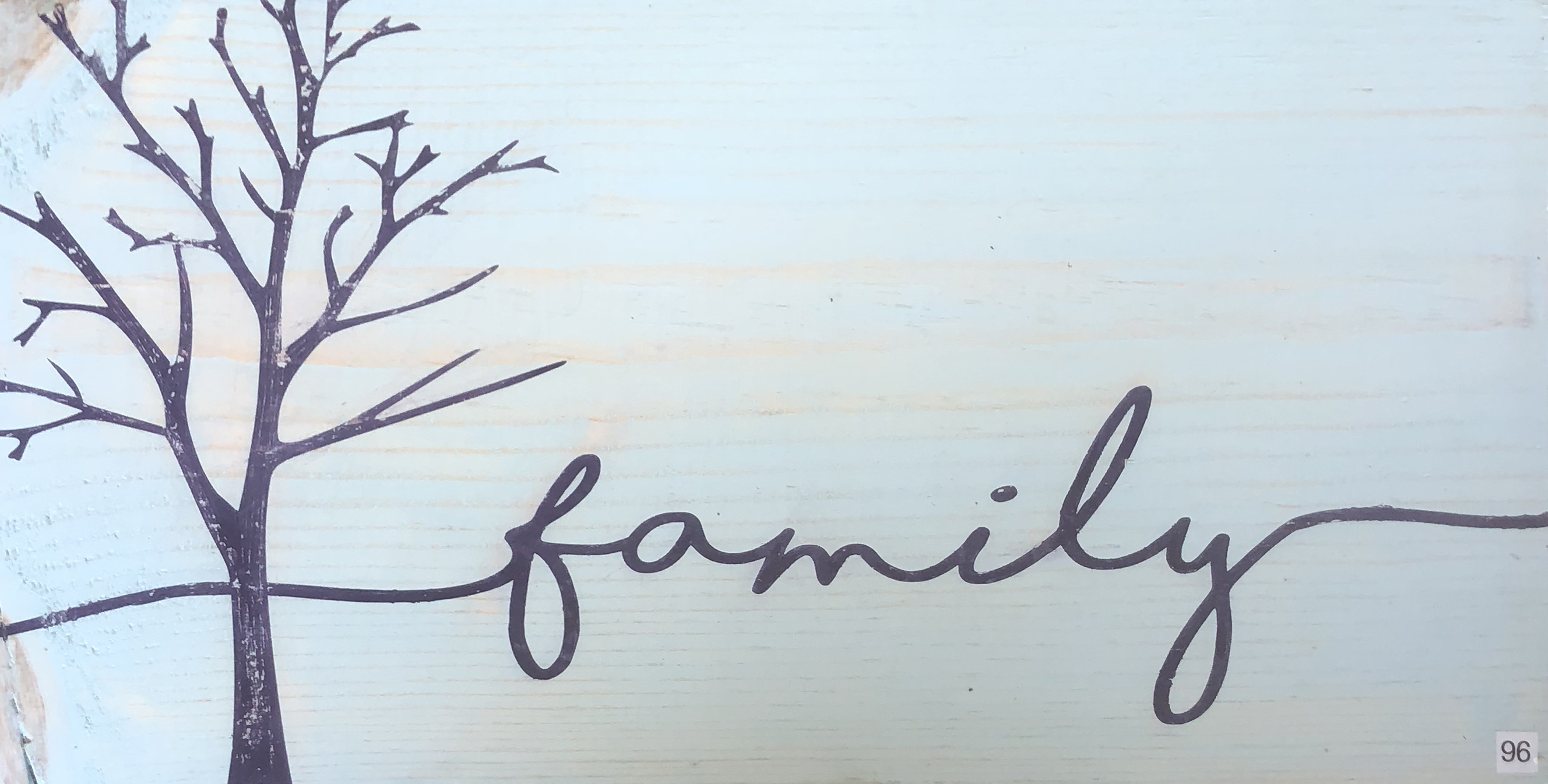 #96 Family with Tree