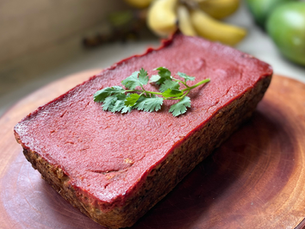 "Meatloaf" de lentejas