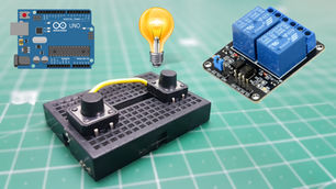 Arduino Push Button Relay Control