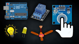 Arduino Touch Sensor LED | Relay | Switch