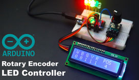 Arduino Rotary Encoder controlled LEDs