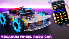 Arduino Mecanum Wheel Robot Car 