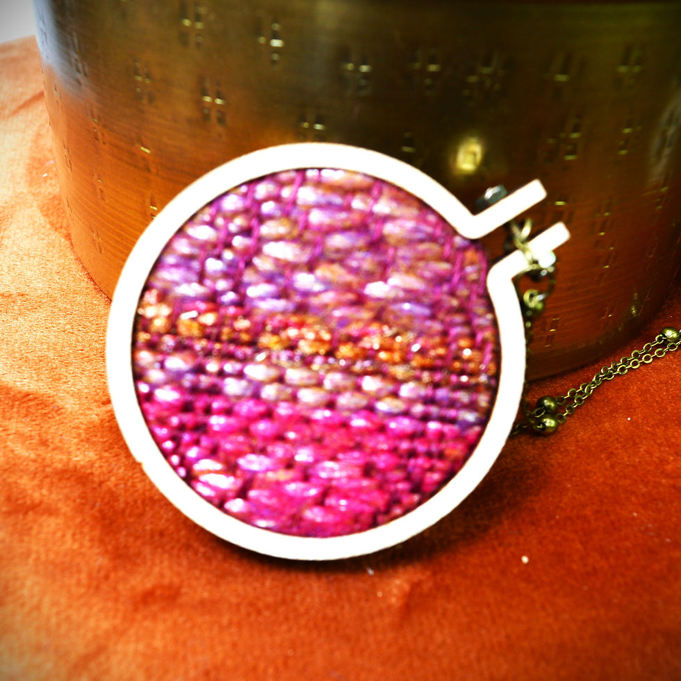 Miniature : Sautoir Tambour grand modèle