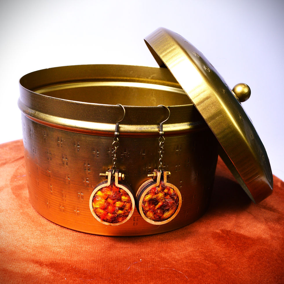 Miniature : Boucles d'oreilles Tambour
