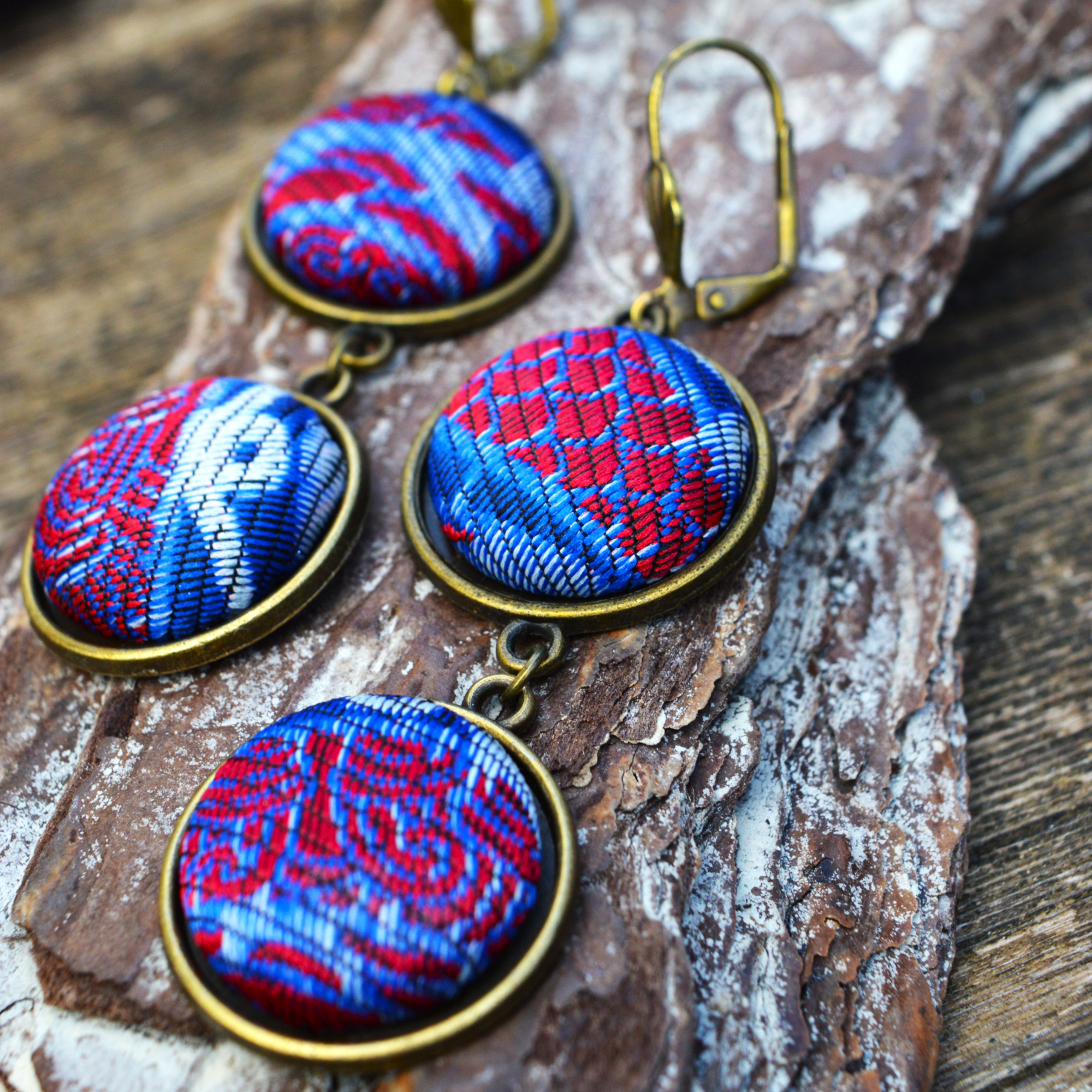 Boucles d'oreilles Héliotropes 6