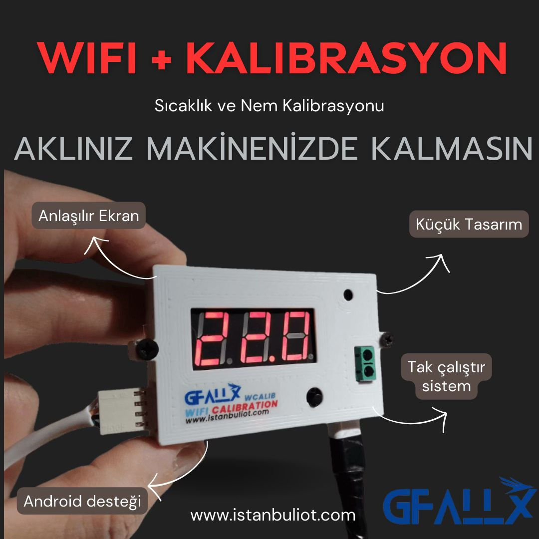 Wifi'li Kalibre Cihazi