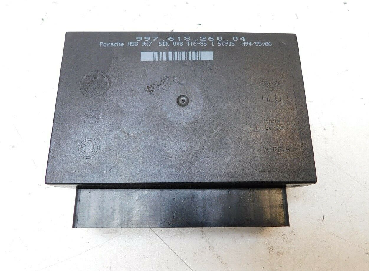 Porsche 987/997 rear body control module re-coding/programming