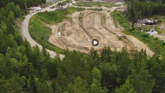 Sankthans show på Ål MX