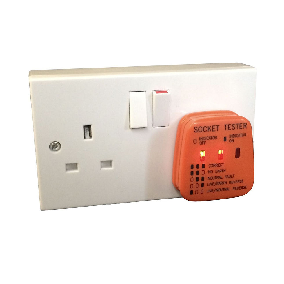 UK Mains Socket Tester 240V