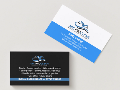 Custom printed business cards