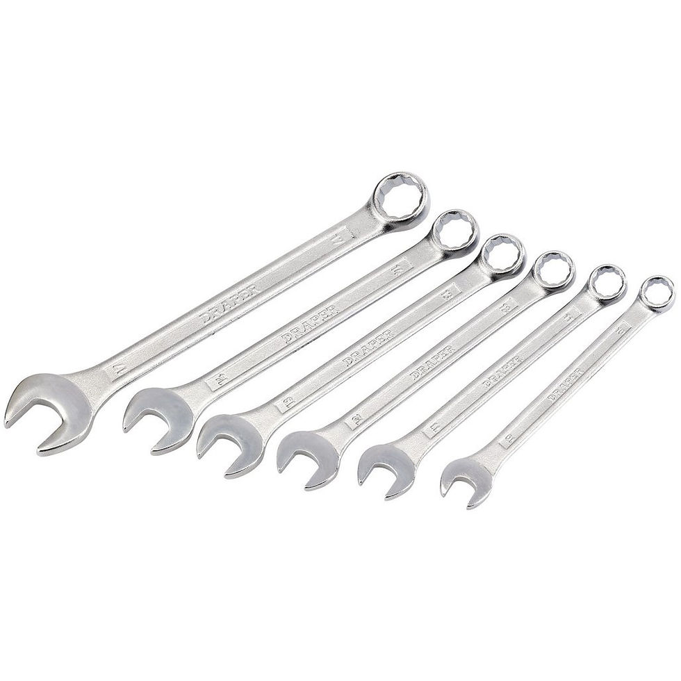 Draper Metric Combination Spanner 6 Piece Set