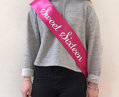 Printed Sashes