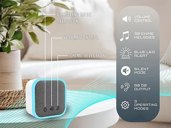 Thumbnail: UNI-COM Portable Door Chime