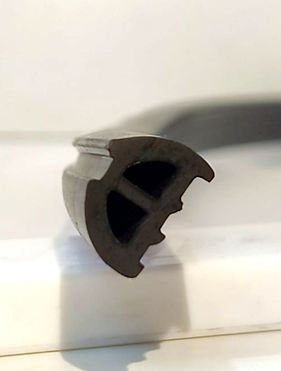D shape epdm rubber profile